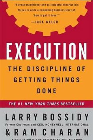 Cover of Execution: The Discipline of Getting Things Done