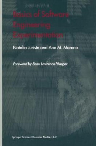 Cover of Basics of Software Engineering Experimentation