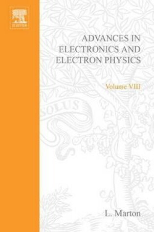 Cover of Advances Electroni &Electron Physics V8