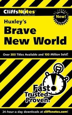 Book cover for CliffsNotes on Huxley's Brave New World