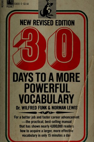 Cover of 30 Dy MR POW Voc y