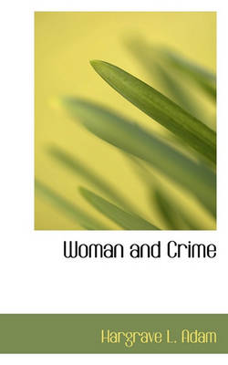 Book cover for Woman and Crime