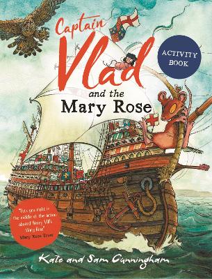 Cover of Captain Vlad and the Mary Rose Activity Book