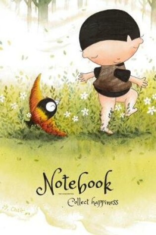 Cover of Collect happiness notebook for handwriting ( Volume 1)(8.5*11) (100 pages)
