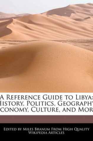 Cover of A Reference Guide to Libya