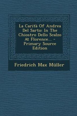 Cover of La Carita of Andrea del Sarto