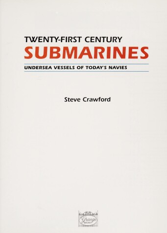 Book cover for Twentyfirst Century Submarines