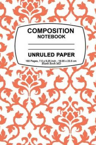 Cover of Unruled Composition Notebook