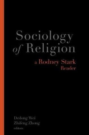 Cover of Sociology of Religion