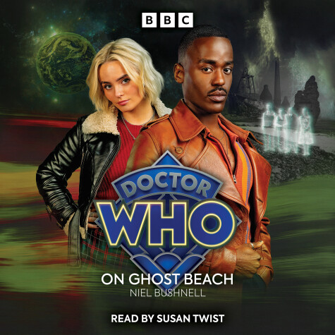 Book cover for Doctor Who: On Ghost Beach