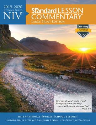 Cover of Niv(r) Standard Lesson Commentary(r) Large Print Edition 2019-2020