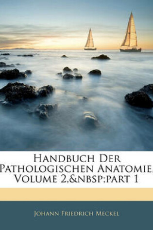 Cover of Handbuch Der Pathologischen Anatomie, Erster Band