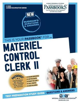 Book cover for Materiel Control Clerk II (C-3089)