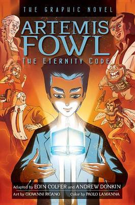 Book cover for Artemis Fowl the Eternity Code Graphic Novel (Artemis Fowl)