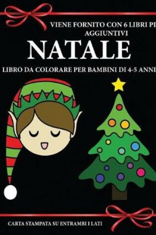 Cover of Libro da colorare per bambini di 4-5 anni (Natale)