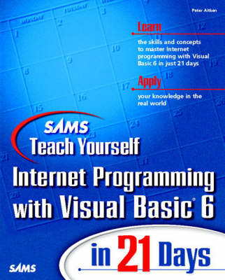 Book cover for Sams Teach Yourself Internet Programming with Visual Basic in 21 Days