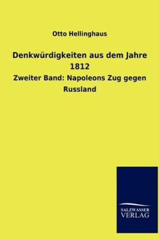 Cover of Denkwurdigkeiten aus dem Jahre 1812