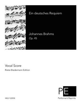 Book cover for Ein deutsches Requiem