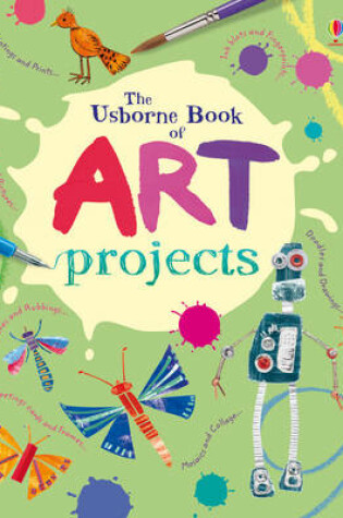 Cover of The Usborne Book of Art Projects Mini Spiral Bound