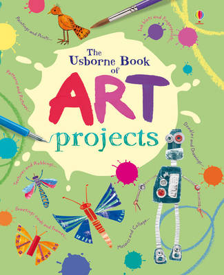 Cover of The Usborne Book of Art Projects Mini Spiral Bound