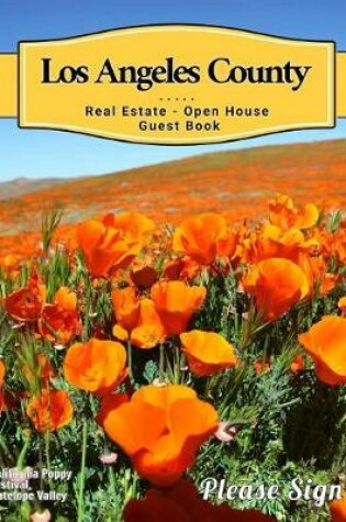 Cover of Los Angeles County Real Estate Open House Guest Book