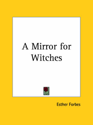 Book cover for A Mirror for Witches (1928)
