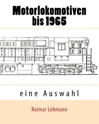 Book cover for Motorlokomotiven bis 1965