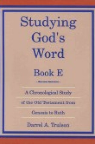 Cover of Studying Gods Word Book E (Grade 4)