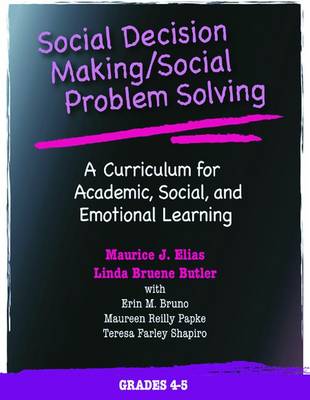 Book cover for Social Decision Making/Social Problem Solving (SDM/SPS), Grades 4-5