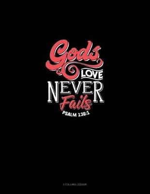 Book cover for God's Love Never Fails - Psalm 136