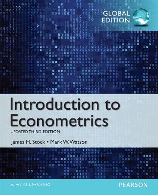 Book cover for NEW MyEconLab with Access Card for Introduction to Econometrics, Update, Global Edition