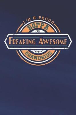 Book cover for I'm A Proud Boppa Of Freaking Awesome Grandkids