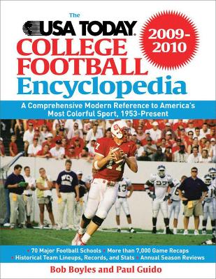 Book cover for The USA TODAY College Football Encyclopedia 2009-2010