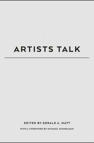 Cover of Artists Talk