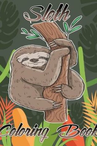 Cover of Sloth coloring book