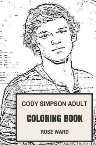 Cover of Cody Simpson Adult Coloring Book