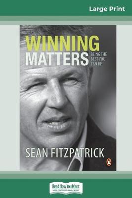 Book cover for Winning Matters (16pt Large Print Edition)