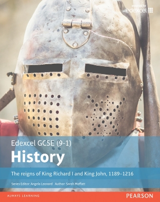 Cover of Edexcel GCSE (9-1) History The reigns of King Richard I and King John, 1189–1216 Student Book