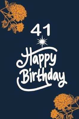 Book cover for 41 happy birthday