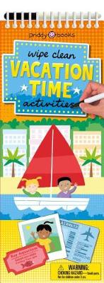 Book cover for Wipe Clean Activities: Vacation Time