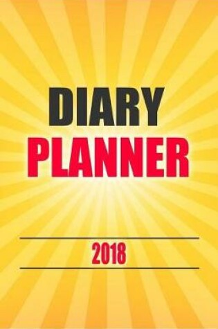 Cover of Diary Planner 2018