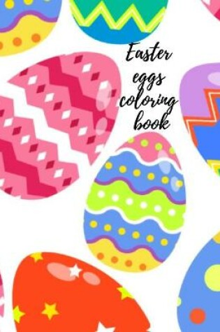 Cover of Easter eggs coloring book