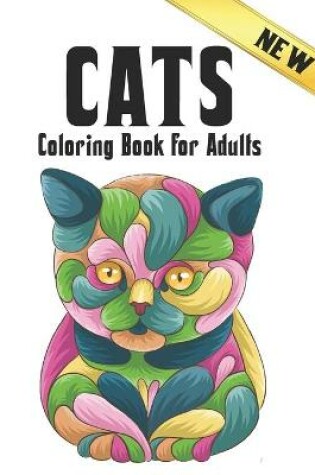 Cover of Cats New Coloring Book for Adults