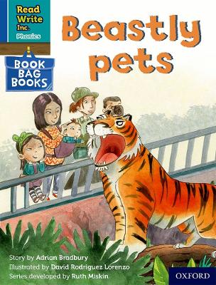 Book cover for Read Write Inc. Phonics: Beastly pets (Blue Set 6 Book Bag Book 8)