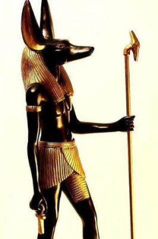 Cover of Notebook Anubis Ancient Egyptian God