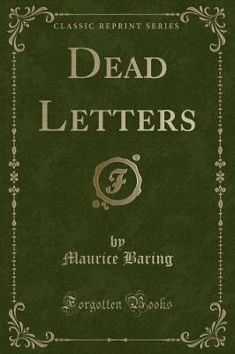 Book cover for Dead Letters (Classic Reprint)