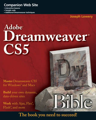 Cover of Dreamweaver Cs5 Bible