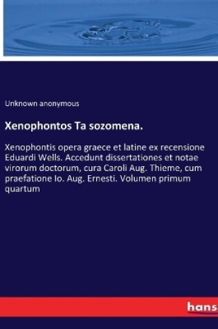 Cover of Xenophontos Ta sozomena.