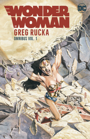 Book cover for Wonder Woman by Greg Rucka Omnibus