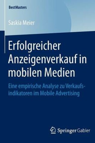 Cover of Erfolgreicher Anzeigenverkauf in mobilen Medien